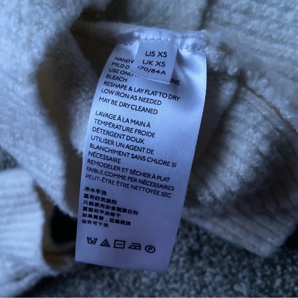 FREE PEOPLE WOOL BLEND COWL NECK SWEATER SIZE XS - Picture 6 of 9